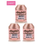 3 Adet Altınbaşak Oya ve Dantel İpi 20 gr - Royaleks - No: 512