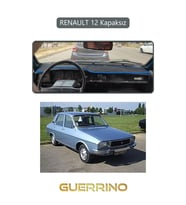 RENAULT 12 - Toros   KAPAKSIZTORPİDO KORUMA HALISI GRİ KENAR