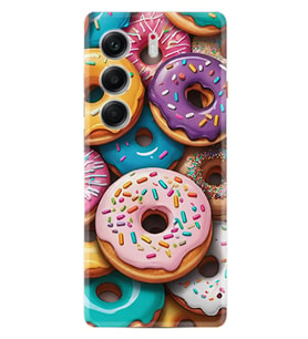 Camon 40 4G Kılıf Boutique Baskılı Resimli Donut Pcode -031