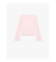 Koton 26YY59003194 Pembe Kız Çocuk Sweatshirt 6SKG10371AK