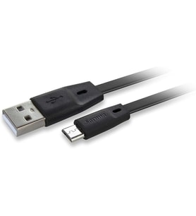 Usb - Micro Usb 1.8m Şarj Kablosu Siyah