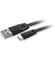 Usb - Micro Usb 1.8m Şarj Kablosu Siyah