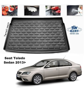 Seat Toledo Bagaj Havuzu Paspası 2013 Sonrası