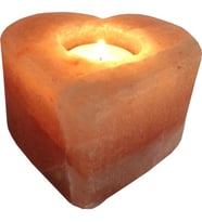 Himalaya Tuzu Mumluk Kalp Şeklinde (Natural)