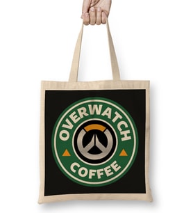 Overwatch Coffee Bez Çanta Uzun Saplı
