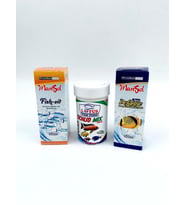 Cichlid Mix Balık Besleme ve Bakım Seti