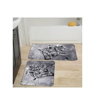Eliana Home Baskılı 2'li Banyo Paspas Takımı RVG5021