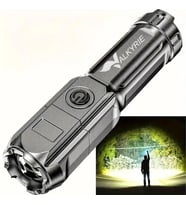Valkyrie Şarjlı Ultra Güç El Feneri  Zoom 3 Mod Type-C Uzun Kullanım Suya Dayanıklı
