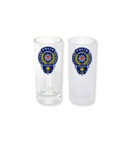 Ghostbastır Design Polis Armalı Buzlu / Buzsuz Seçenekli Rakı Bardağı – 1 Adet Şık Sunum Bardağı 025