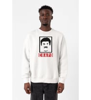 El Chapo Gangster Swagger Beyaz Erkek 2ip Sweatshirt