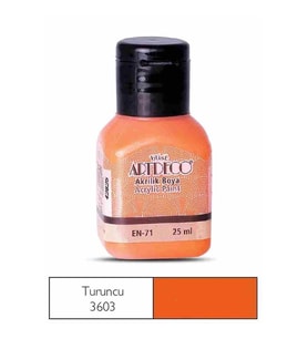 ARTDECO AKRİLİK BOYA 25 ML. TURUNCU 070A-3603