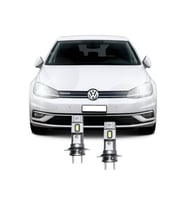 VW YENİ GOLF 7,5 LED XENON H7 KISA FAR OTO AMPUL SETİ Mini Led 2'li Set