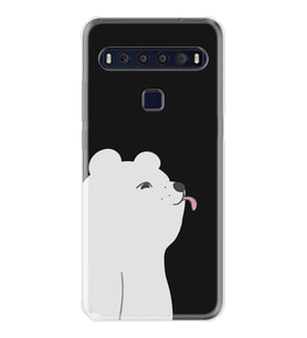 TCL 10L 10 Plus 10SE 20E 20SE 30SE L7 Kılıf Desemli Silikon Panda Sevimli 1738