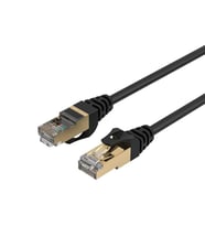 S Line CAT7 Patch Kablo 20m (Siyah)