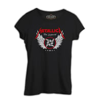 Metallica - Legend Siyah Kadın Tshirt