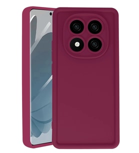 Pilelistore   Xiaomi Redmi Note 14 Pro 5G Kılıf Viera Silikon - Bordo