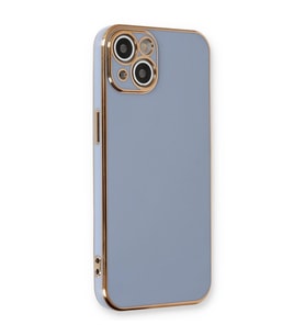 Microsonic Apple iPhone 13 Kılıf Olive Plated Lavanta Grisi