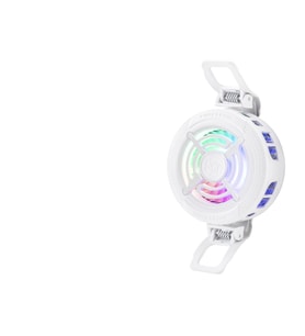 Klipsli Telefon Soğutucu Fan Rgb Beyaz K56