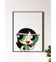 Powerpuff Girls Tasarımlı 24*33 cm 350 gr. Kuşe Kağıt Poster PYTKPSTR051