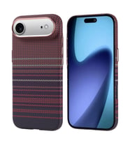 iPhone 17 Air Karbon Fiber Desenli ve Magsafe Şarj Özellikli Ultra Slim Phantom Premium Sert PC Kapak