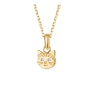 14 Ayar Kedi Altın Kolye 1,5 gr
