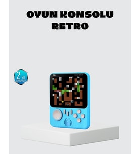 666 Oyunlu Retro Mini Oyun Konsolu – 3.5" Lcd Ekran Ve Çift Kişilik Oyun