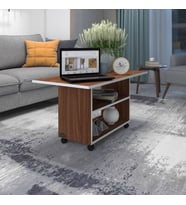 Kenzlife orta salon sehpası atina cvz 075*070*50 tekerlekli yemek masası (Karışık)