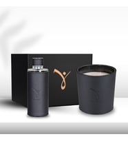 Deri Aly Siyah Mum 1000gr & Deri Aly Siyah Kolonya 250ml Hediye Seti