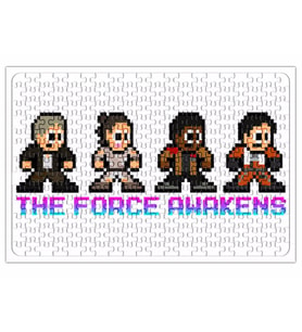 The Force Awakens 8 bits Puzzle 240 Parça Yapboz