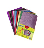 Bubu Simli Yapışkanlı Eva 20x30 cm.10 Renk 