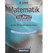 TUDEM YAYINLARI 8.SINIF LGS BLOKTEST MATEMATİK KLAVUZ DENEME