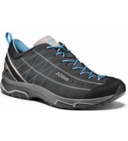 Asolo Nucleon GV ML A40013 00 A772 Graphite/Silver/Cyan Blue Kadın Outdoor Ayakkabı (Gümüş)