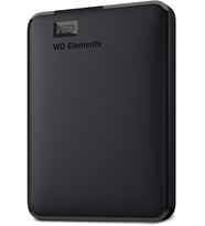 Wd 5TB Elements Portable External Hard Drive, USB 3.0 - WDBU6Y0050BBK-WESN Haric (Gri)