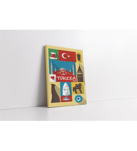 İstanbul Kanvas Tablo