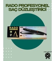 Rado Rd-446 – Titanyum Seramik, 2.5 Metre Kablo, Hızlı Isınan Saç Düzleştirici