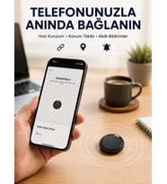 Airtag Akıllı Eşya Takip Cihazı İos Ve Android Uyumlu Uzun Pil Ömürlü