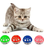 4'lü Çıngıraklı Top Kedi Oyuncağı