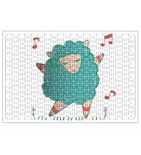 Neşeli Kuzu Puzzle 240 Parça Yapboz