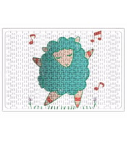 Neşeli Kuzu Puzzle 240 Parça Yapboz