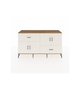 Hyperion Konsol 3 Raflı 2 Çekmeceli 4 Kapaklı 176x44x99 Çam-Aytaşı