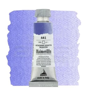 Maimeri Blu Tüp Sulu Boya 12 ml S1 No:441 Ultramarine Blue