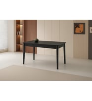 Ortadan Açılır Büyüyen Yemek Masası Koyu Gri 70x120cm SADECE MASA FİYATIDIR