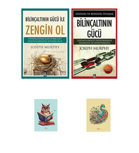 Bilinçaltının Gücü ile Zengin Ol - Joseph Murphy Kitapları - Diyojen Yayıncılık - Not Defteri Seti
