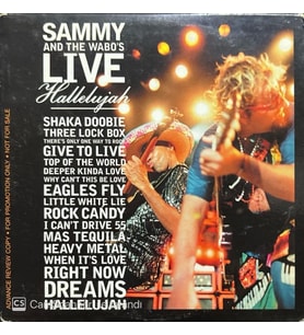 (Plak Değildir CD dir) CD Sammy And The Wabo's Live Halllelujah CD (Karışık)