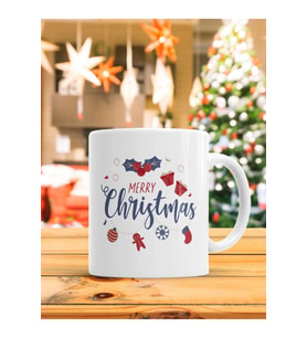 Merry Christmas Kupa Bardak