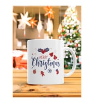Merry Christmas Kupa Bardak
