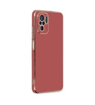 Xiaomi Redmi Note 10 Kılıf Volet Silikon - Kırmızı
