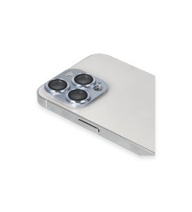Apple İphone 13 Pro Max Pers Alüminyum Kamera Lens - Sierra Blue
