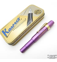 Kaweco Al Sport Collection Metalik Mor Dolma Kalem  İsme Özel Kalem