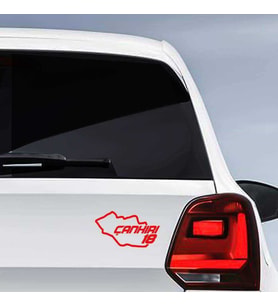 Çankırı İli 18 Plaka Kodu Memleket Yarış Pisti Sticker - Oto Araba Etiket, Aksesuar, Tuning kırmızı